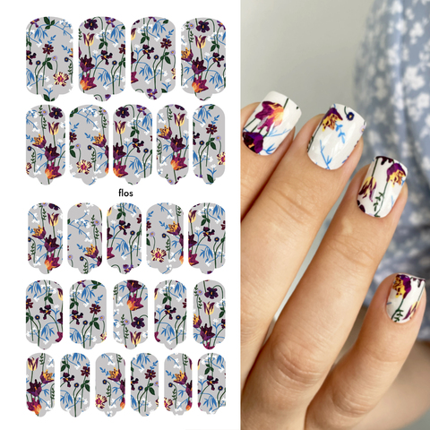 ПЛЕНКИ NAILS WRAPS FLOS