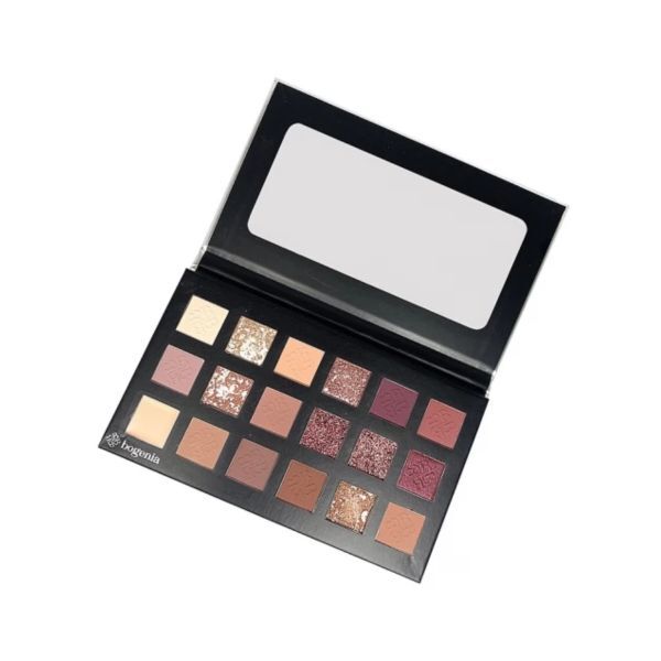 Bogenia BG901 Палитра теней "18 color eyeshadow pallete" тон 003, ягодная  19.8гр