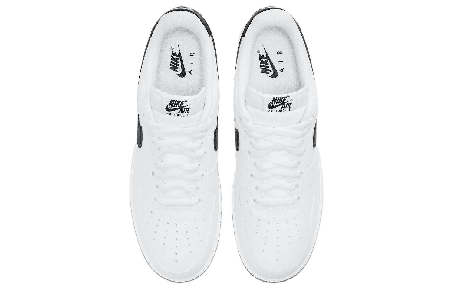 Nike Air Force 1 White And Black Hyper Sneakers