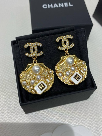 Серьги Chanel