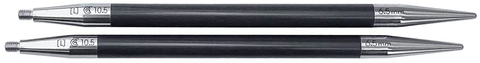 Спицы ChiaoGoo съемные FORTE карбон 13 см № 2,75-6 (M, L)