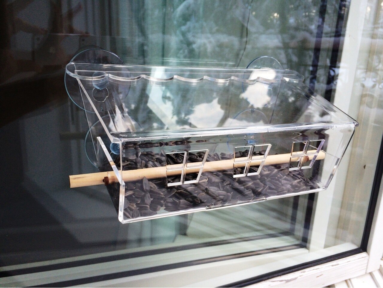 Готовое пластиковое окно белое × (Поворотно-откидное) для дачи