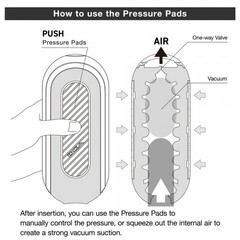 Мастурбатор Tenga Flip Zero Gravity с вибрацией, черный