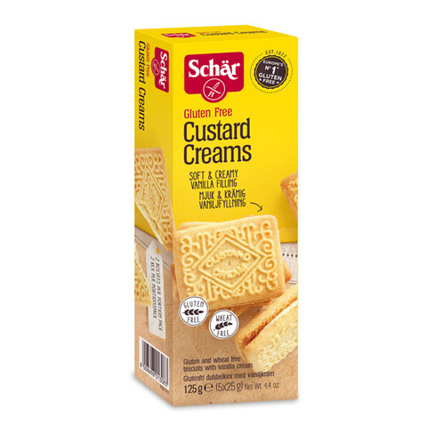 Печенье Custard Creams125г б/глютен Schar