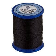 Швейные нитки (полиэстер) GFST 50 "SumikoThread" 200 м 219 я №402 черный
