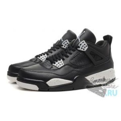 Air Jordan 4 IV Retro "Oreo" (Black/Grey/Black)