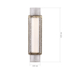Светильник настенный ST Luce Eis SL6140.301.01