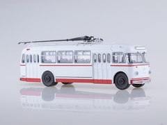 Trolleybus KTB-4 white Soviet Bus (SOVA) 1:43