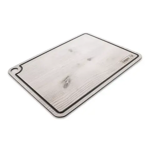 Доска разделочная с желобом 33x25см ComposeEat Elegance белое дерево
