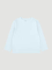 Лонгслив оверсайз Mjölk Голубой, уценка