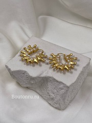 Серьги Скиапар. золотые с жемчужинами