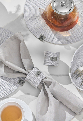 Сервировочное кольцо Luxberry Table Line серое