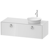 Duravit White Tulip Раковина чаша D430 мм, шлифованная, без перелива,, цвет: белый 236243 00 79