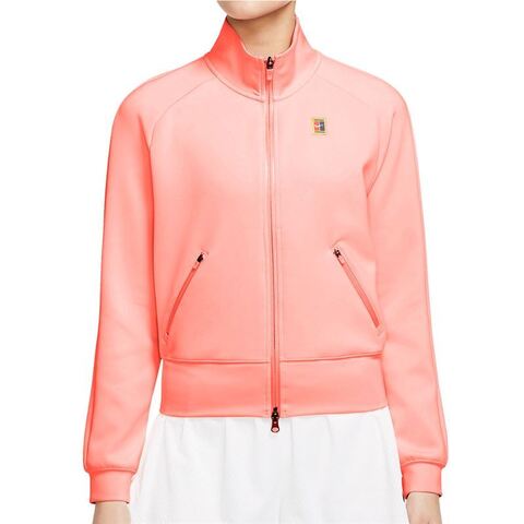 Женская теннисная куртка Nike Court Heritage Jacket FZ W - bleached coral