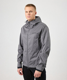 Премиальный ветрозащитный костюм Nordski SkyRaid Warm Grey-Black мужской