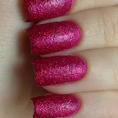 El Corazon Лак Confetti 510a  тёмно-розовый