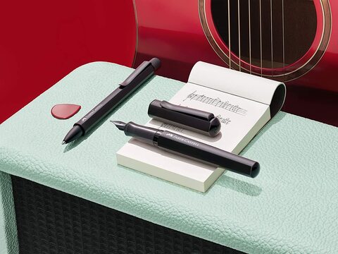 Ручка шариковая Faber-Castell Hexo Matte Black (140577)