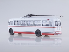 Trolleybus KTB-4 white Soviet Bus (SOVA) 1:43