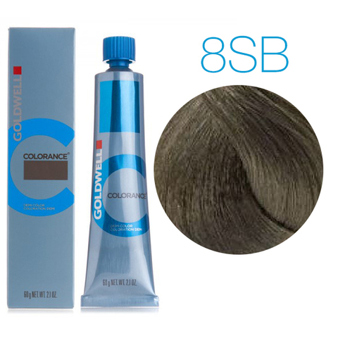 Goldwell Colorance 8SB (серебристый блонд) - тонирующая крем-краска