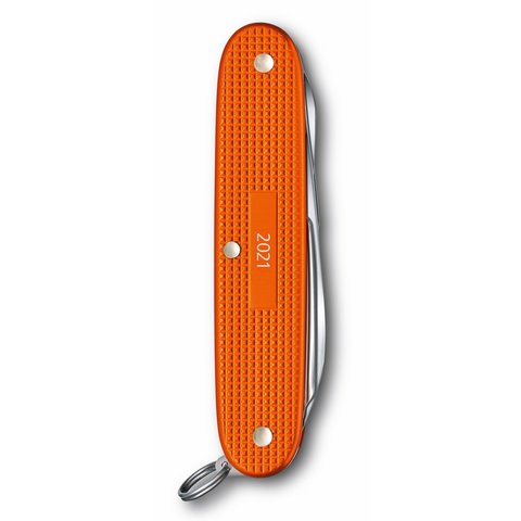 Нож складной Victorinox Pioneer X Alox LE 2021, 93 mm, Tiger Orange (0.8231.L21)