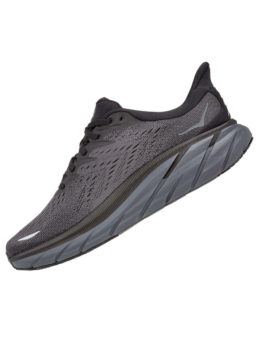 hoka mens clifton 8 black