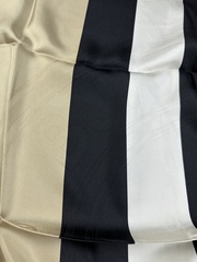 Шёлковый платок Burberry, 90х90см, Песочный красный/черный/белый, подшит, с бирками и пакетом