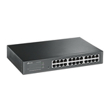 TP-Link 24-портовый гигабитный Easy Smart коммутатор, 24 порта RJ45 10/100/1000 Мбит/с, VLAN на базе MTU/порта/тэга, QoS, IGMP Snooping, 1U 13-дюймовый