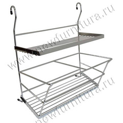 Рейлинг полка двойная CWJ218 355*215*395 (4833)