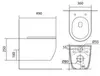 Aquatek SET Aquatek ЕВРОПА cmp014 (рама Aquatek Standard INS-0000012, клавиша KDI-0000014, крепеж KKI-0000002+унитаз ЕВРОПА AQ1106-00 с тонким сиденьем sc)