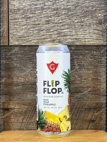 Gusi Flip Flop Smoothie (киви, груша, ананас) 0,45 л. ж/б