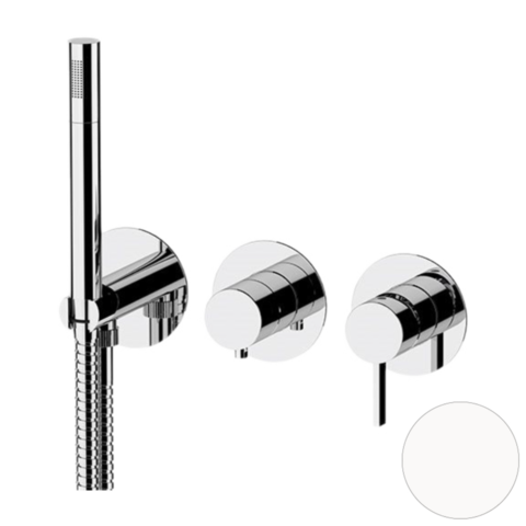 Remer Metrica MC97D3PBO Смеситель для душа, белый матовый