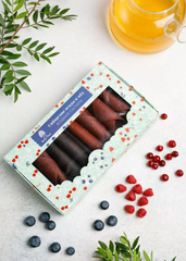 Ягодная пастила "Сибирские ягоды и мёд" (черника, клюква, малина) / 250 г / ТМ Сибирский кедр