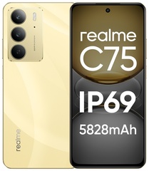 Смартфон Realme C75 8 ГБ/256 ГБ золотистый