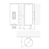 Decor Walther 0848660 Decor Walther DW 280 Дозатор для жидкого мыла, подвесной, цвет: черный матовый ЗАКАЗ ПО ЗАПРОСУ