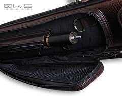 Кейс QK-S Captain 2x2 коричневый аллигатор