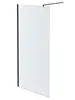 Aquatek AQ WIW 12020GM AQ WIW 12020GM Душевая перегородка Walk in с держателем 1200x2000 профиль оружейная сталь, стекло прозрачное