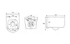 Aquatek SET Aquatek МИЯ Т SET Aquatek МИЯ Т (рама Aquatek Standard INS-0000012(без клавиши и крепежа)+унитаз МИЯ AQ2004T-00 с тонким сиденьем soft-close