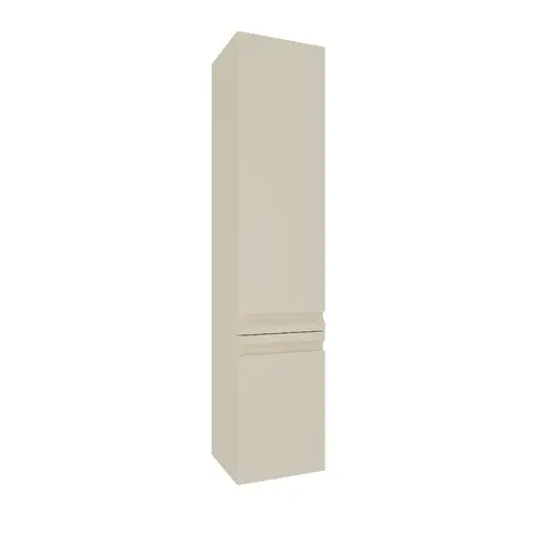 Aquatek AQ70035L-LC AQ70035L-LC Пенал ВЕГА 35 см, 2 двери, цвет капучино светлый, петли слева