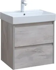 Aquanet 287874 Тумба Nova Lite 60 2 ящ. цв. дуб белый (287874) фото