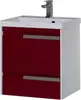 Aquanet 212919 Тумба с раковиной Aquanet Тиволи 60 бордо (212919)