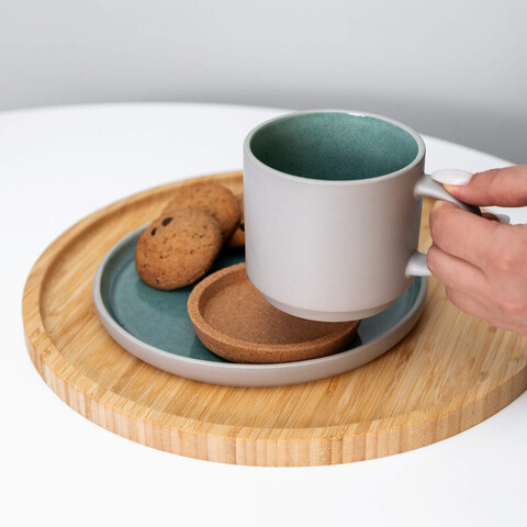 Поднос Fikon, 33х1,7 см, бамбук