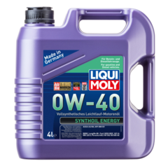 7536 LiquiMoly Синт-ое мот.масло Synthoil Energy 0W-40 SN A3/B4 (4л) - 4 л