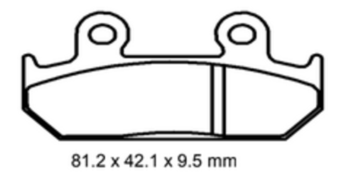 Колодки  G-brake   GM-01067S