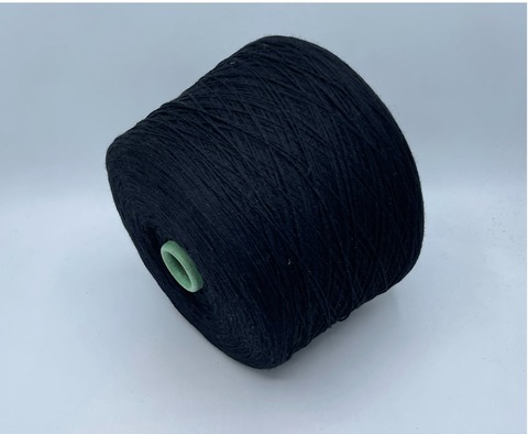 Millefili (пр.Италия). 2/15 750м/100гр, 70% Меринос, 30% Кашемир, цвет-Черный(512404), арт.35159