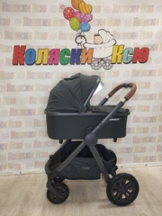 Коляска модульная Happy Baby Mommer Pro Dark grey nova