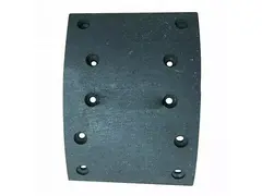 Накладка тормозная передняя нижняя 163х215 Shacman F2000/F3000