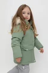 куртка  для девочки  ВК 38101/4 ГР