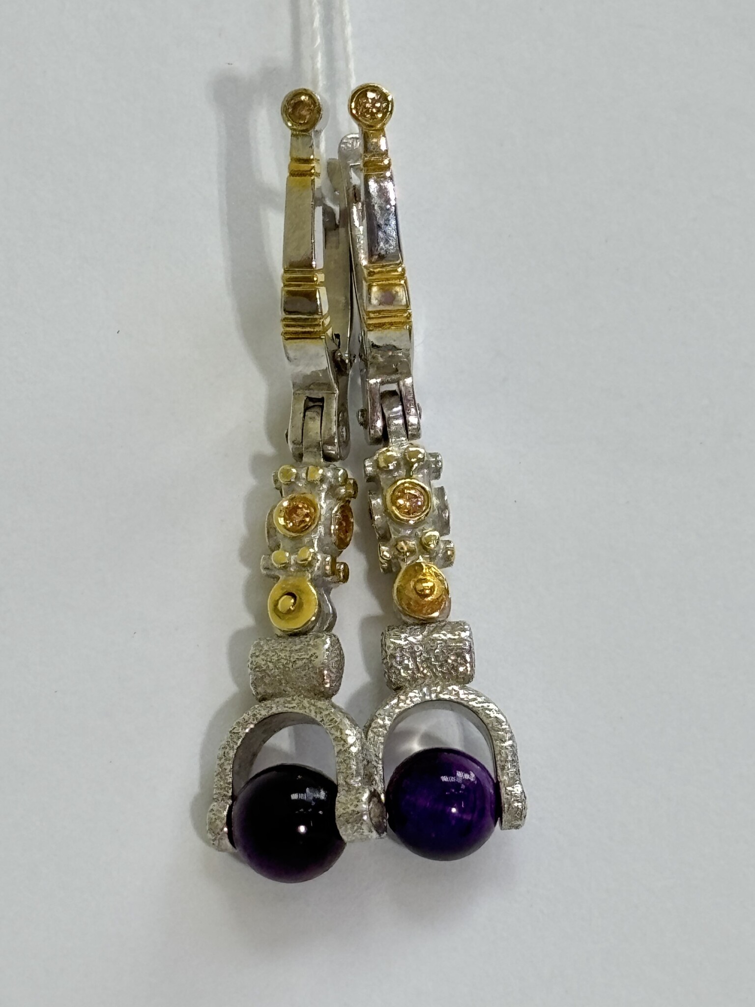 Руане (серьги из серебра)