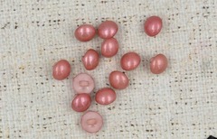 Пуговицы на ножке, d 11 мм, чайная роза