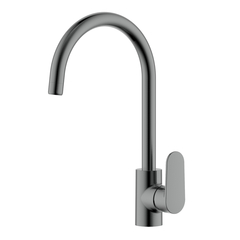Aquatek Ника AQ1882BGM Cмеситель для кухни, цвет: оружейная сталь фото